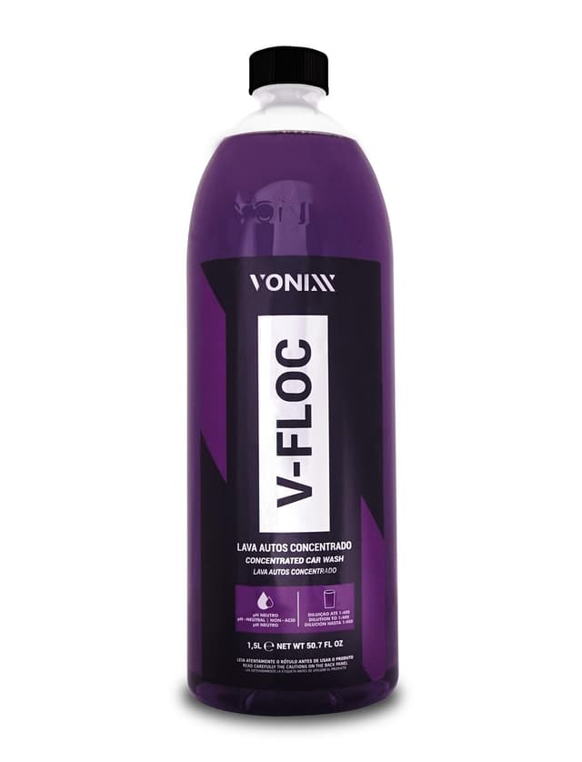 Produto V-FLOC 1,5L da marca VONIXX disponível na APARBS em Porteirinha MG