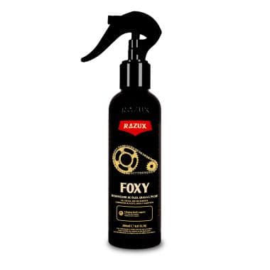 Produto FOXY 240ML da marca RAZUX disponível na APARBS em Porteirinha MG