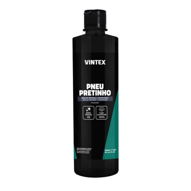 Produto PNEU PRETINHO 500ML da marca VINTEX disponível na APARBS em Porteirinha MG